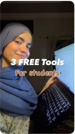 3 free tools for students reel thumbnail
